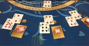 Live casino table interface with multiple camera angles and live dealer